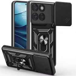 Bodycell Armor Slide Back Cover Θήκη Μαύρη (Motorola Edge 70 5G)
