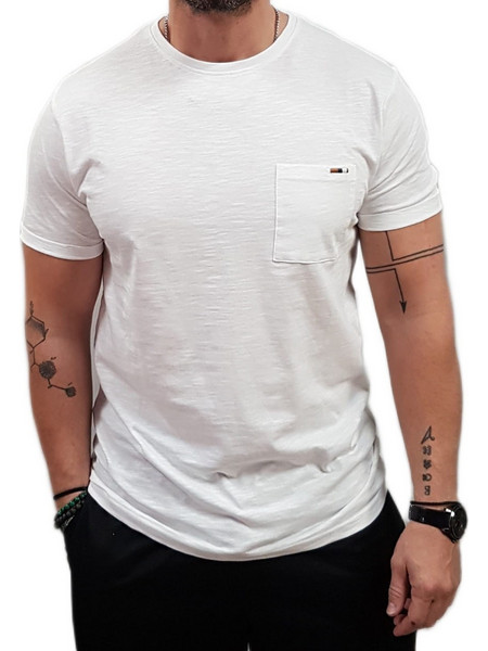Indicode - 41-104 002 - IN Andorra - Off White - Oversize fit - Μπλούζα Μακό - white