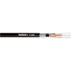 TASKER C-229 Video Audio Control Καλώδιο 1x75 Ohm+2x0.22+1x0.22 mm - TASKER