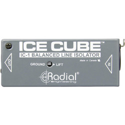 RADIAL Ice Cube Balanced Line Isolator - Αποθορυβοποιητής XLR in-out - RADIAL