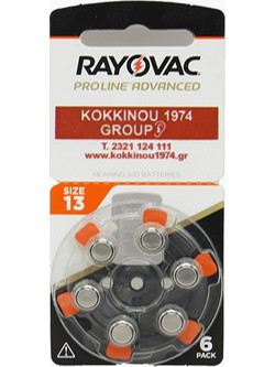 Rayovac Proline Advanced 13 6τμχ