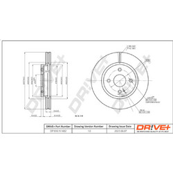 Dr!ve+ Δισκόπλακα - DP1010.11.1482