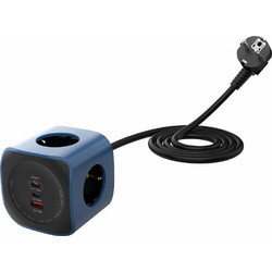 Πρίζα Cellline 6 σε 1 2500W USB/2xUSB-C 65W μπλε
