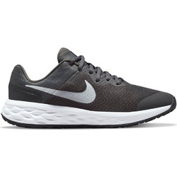 Nike Revolution 6 Παιδικά Αθλητικά Παπούτσια για Τρέξιμο Ανθρακί DD1096-004