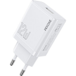 WK WP-U76 Φορτιστής Χωρίς Καλώδιο με Θύρα USB-C 18W White