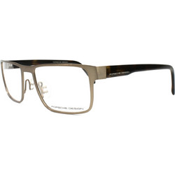 Porsche Design P8292 C Ανδρικός Σκελετός Γυαλιών Οράσεως Μεταλλικός Χρυσός Μαύρος