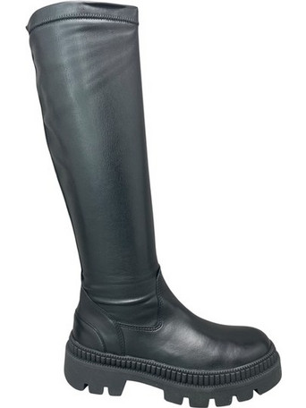 Μπότες Γυναικείες Δέρμα smart steps 2PRO308-NERO