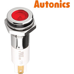 ΛΥΧΝΙΑ ΕΝΔΕΙΚΤΙΚΗ LED Φ12 24VDC ΚΟΚΚΙΝΗ ΜΕ FASTON Η12F-24R AUTONICS