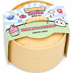 Kawaii Αντιστρές Squishy Ζυμαράκι Dumpling 5.5cm Τυχαίο Χρώμα