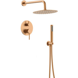 Εντοιχιζόμενο Σετ Ντουζ Πλήρες 2 Εξόδων REA Brushed Rose Gold PVD 2045006610