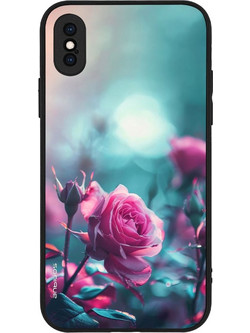 Sonique Sunset in Eden Series Back Cover Morning Rose (iPhone X / iPhone XS)