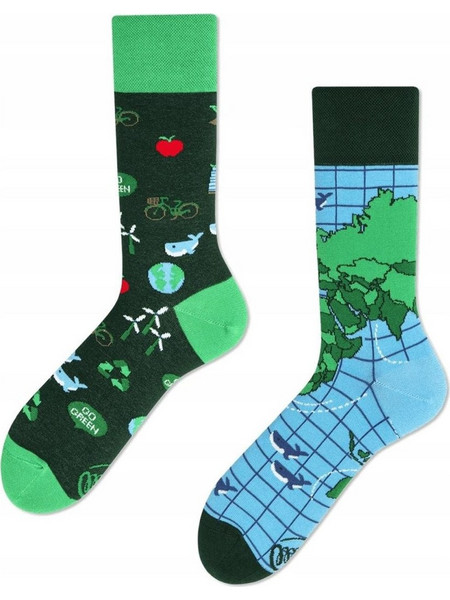 Many Mornings Socks Κάλτσες Save The Planet EU: 39-42