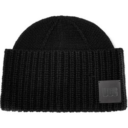 Ugg Australia Cuff Beanie Ανδρικός Σκούφος Πλεκτός σε Μαύρο χρώμα