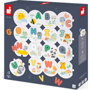 Παιδικό Puzzle JANOD Αλφαβήτα 28 Κομμάτια