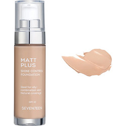 Seventeen Matt Plus 04 Medium Beige Liquid Foundation SPF20 30ml
