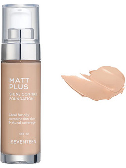 Seventeen Matt Plus 04 Medium Beige Liquid Foundation SPF20 30ml