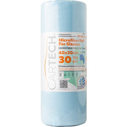 CARTECH MICROFIBER ΡΟΛΟ ΓΙΑ ΤΖΑΜΙΑ 40Χ30 30ΤΜΧ