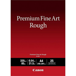 Canon FA-RG1 Photo Paper Premium Fine Art Rough A4 (21x30) 320gr/m For Printers Inkjet 25 Sheets - (4562C001)