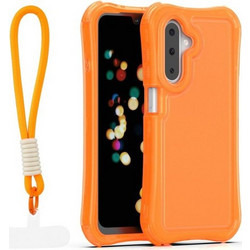 Senso Spd Safecase With Strap Samsung A57 5G Orange Backcover - (SSSSAMA57O)