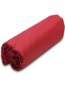 Sunshine Κατωσέντονο Menta με λάστιχο 12 Red Μονό (100x200+20)