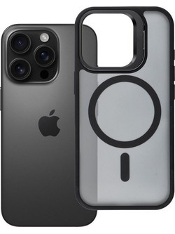 Forcell F-Protect Shadow Stand MagSafe Θήκη Black (iPhone 16 Pro)