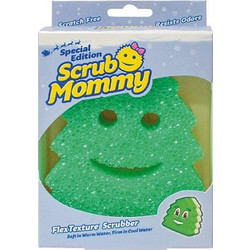 Σφουγγάρι Scrub Daddy Scrub Mommy Christmas Tree Special Edition Green