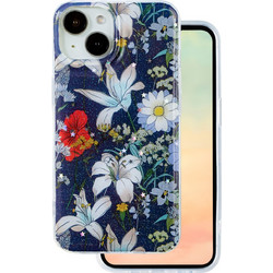 Glow Glam Θήκη για iPhone 13 Blue