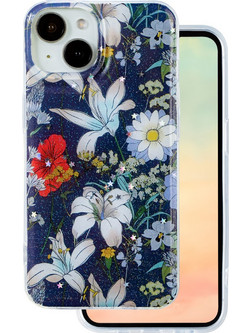 Glow Glam Θήκη για iPhone 13 Blue