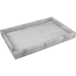 Δίσκος Σερβιρίσματος Μαρμάρινος FAV276 30x20x3cm White Espiel Μάρμαρο