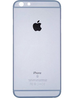 Κάλυμμα μπαταρίας για iPhone 6, ασημί