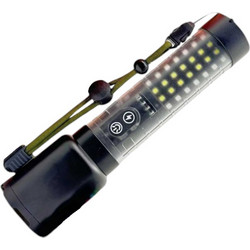 Επαναφορτιζόμενος φακός LED - W519 - 123581