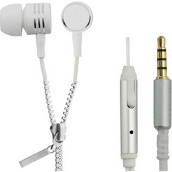 Esperanza EH161 Zipper Handsfree In-Ear 3.5mm White