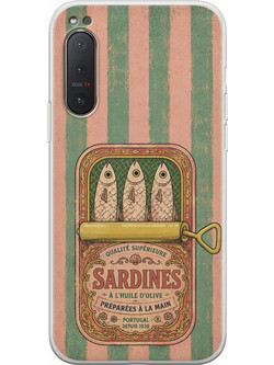 Θήκη Salt & Stripe Collection - The Tin Sony Xperia 5 Flexible TPU (Διάφανη Σιλικόνη)