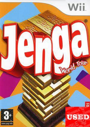 Jenga World Tour Wii USED