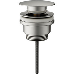 Βαλβίδα click-clack διαιρούμενη Brushed nickel