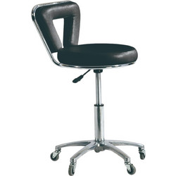 Salon Pro Economy Series Stool Star 9266 by GL Επαγγελματικό Σκαμπό Κομμωτηρίου με Ρυθμιζόμενο Ύψος