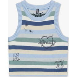 RipnDip Westside Crochet Crop Tank