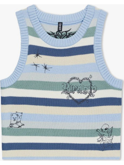 RipnDip Westside Crochet Crop Tank