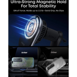 ANKER PRIME WIRELESS CAR CHARGER MAGGO BLACK