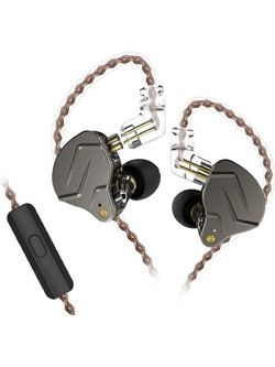 KZ ZSN Pro Ακουστικά Ψείρες In-Ear Dynamic Γκρι