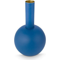 Μεταλλικό Βάζο 24.5x42cm Pip Studio - Large Matt Mid Blue