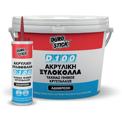 D-100 ακρυλική ξυλόκολλα ταχείας πήξεως 500gr