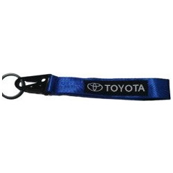Υφασμάτινο Καραμπινέρ Μπρελόκ Toyota HW-0247 Μπλε