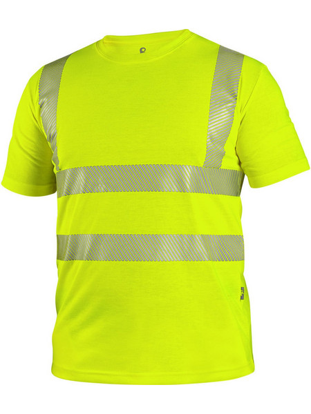 Μπλουζάκι Εργασίας Ανακλαστικό CXS Bangor yellow