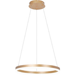 Sunlight D88059/1 Κρεμαστό Φωτιστικό Οροφής Πολύφωτο LED με Θερμό Λευκό Φως Χρυσό