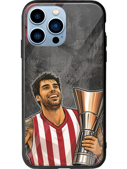 Θήκη Kings of Europe Legends - Saint George iPhone 14 Pro Max Groove TPU (Tempered Glass και TPU)