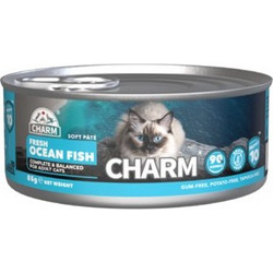 Charm Fresh Ocean Fish Soft Pate Κονσερβάκι Γάτας από Φρέσκα Ψάρια Ωκεανού Πατέ 85gr