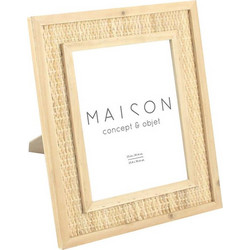 KAMIRA L ΚΟΡΝΙΖΑ 32x2x37cm RATTAN ΦΥΣΙΚΟ ΓΥΑΛΙ LIBERTA 032083