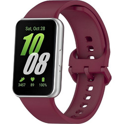 Techsuit W086 Λουράκι Σιλικόνης Burgundy (Samsung Galaxy Fit3)