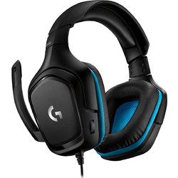 Logitech G432 7.1 Gaming Headset Over Ear Black Blue